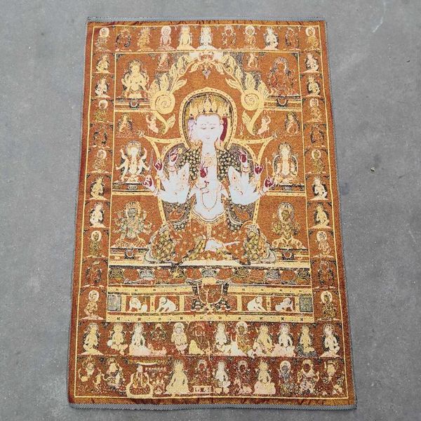 

other arts and crafts tibetan buddha thangka portrait brocade painting amitabha embroidery