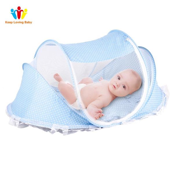 

baby bedding warm windshield three-piece pillowcase music easy to carry open big space mongolian mosquito net accessones crib netting