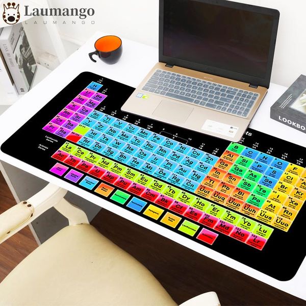 

mouse pads & wrist rests periodic table of the elements gaming mousepad print keyboard pad gamer xxl cushion soft surface mats