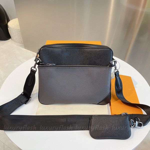 

fashion designers mens latest arrival crossbody bag leather three-in-one shoulder bags 2023 luxurys messenger classic purses