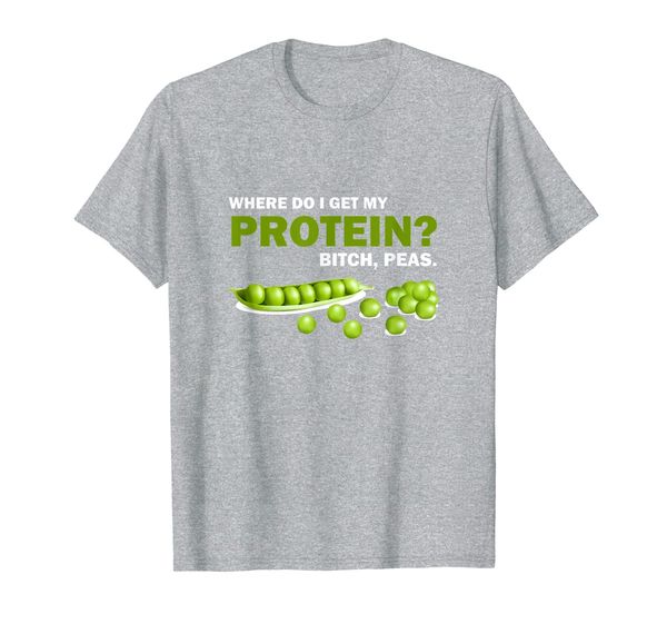 

bitch peas - funny vegetarian t shirts - funny vegan shirts t-shirt, White;black