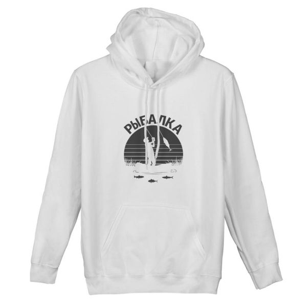 

men's hoodies & sweatshirts fishing saying in russianÂ harajuku couples 90s aesthetic thick section male hoodie 154991, Black