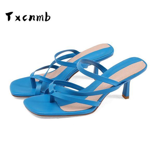 

fashion brand high heels summer women sandals genuine leather quality heel shoes thick, Black