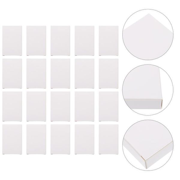 

jewelry pouches, bags 30pcs foldable paper packing boxes flat storage packaging (as shown), Pink;blue
