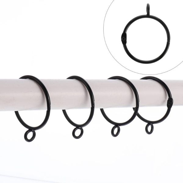 

20pcs curtain rings metal buckle eyelet circle home decoration & drapes