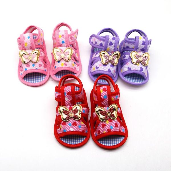 

first walkers arloneet 2021 toddler baby shoes girls printed butterfly applique soft sole spring autumn 0-18m