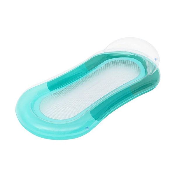 

inflatable floats & tubes single pool swimming air mattress summer floating bed lounge chair hammock water sport drop ship