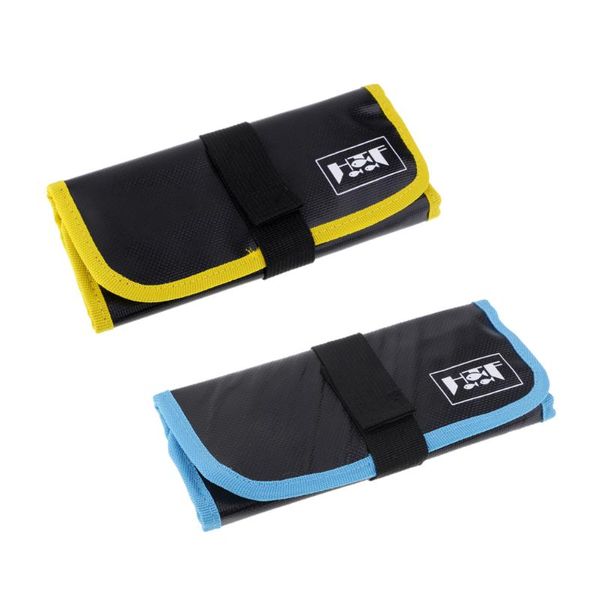 

fishing accessories jig lure bags pockets tackle gear bag 12 holes roll-up organizer saltwater