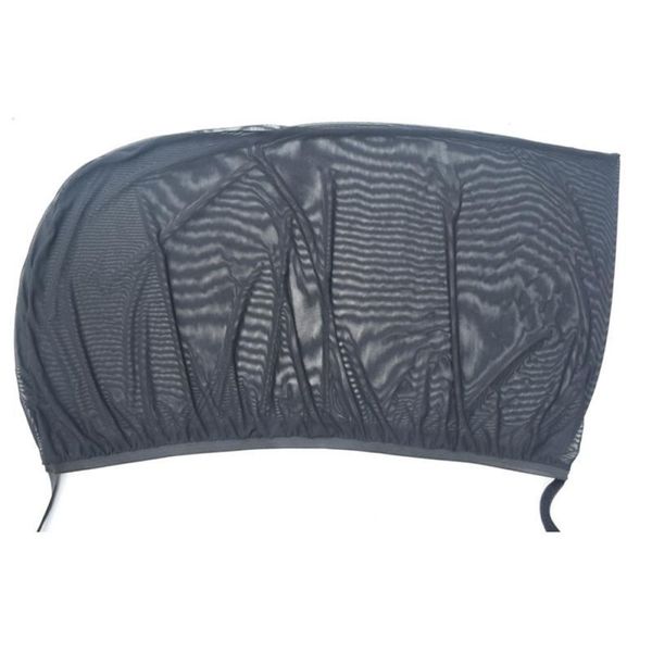 

2pcs car sun visor rear side window shade mesh fabric anti-mosquito cover shield uv protector curtain mosquito net