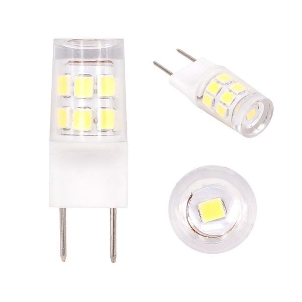 

bulbs 10pcs 120v g8 led light bulb 2w crystal lamp replace 20w halogen for chandelier ceiling fan kitchen lighting
