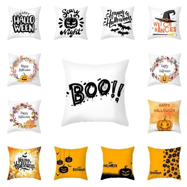 

pillow case eco-friendly cover cartoon pattern peach skin sofa decorating print pillowcase for home
