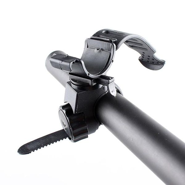 

bike lights 360 degree rotation bicycle handlebar light bracket lamp holder clip-on accessories