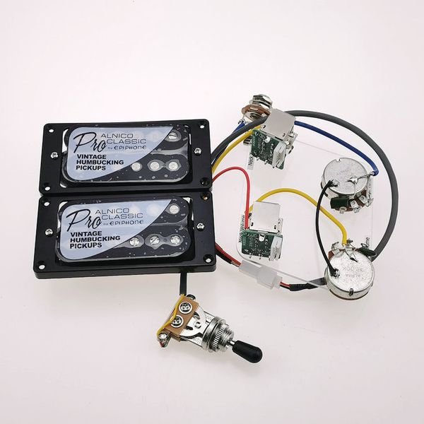

electric guitar pickups humbucker classic alnico bucker pro guitar pickups 4c with wiring harness
