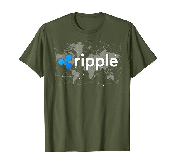 

ripple xrp classic logo cryptocurrency world map, White;black
