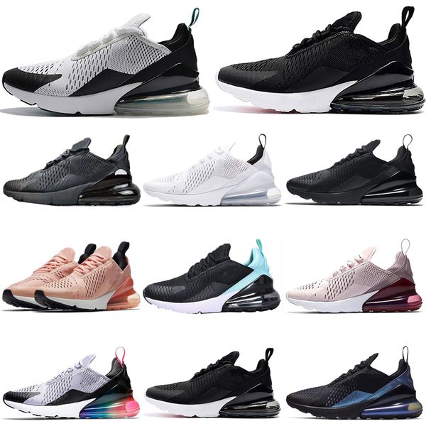 

2021 270s running shoes for mens womens triple black white barely rose tiger teal regency purple gold pink be true trainers outdoor sports w