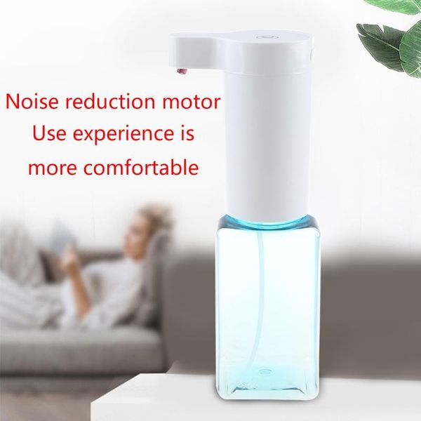 

liquid soap dispenser 250ml usb refillable automatic foam smart pump hand washer for bathroom