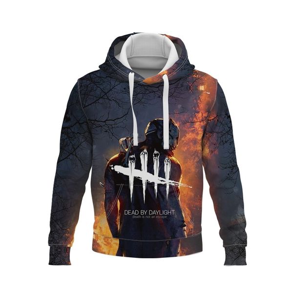 

autumn new halloween men's us large sweater sweat hoodie, Black