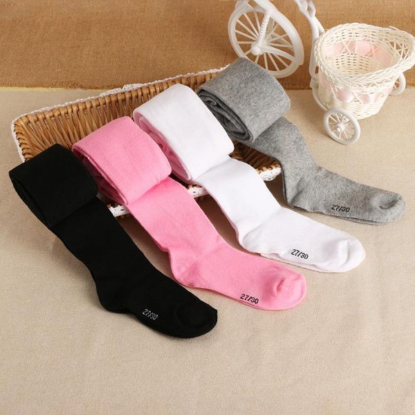 

footies 2021 spring baby girls soft cotton pantyhose knitted tights infant tollde clothing for 0-6 years kids children, Blue