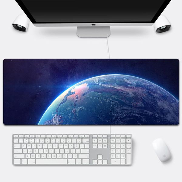 

mouse pads & wrist rests earth dream gaming pad desk mat large technology mousepad anime gamer big mousemat computer deskmat xxl