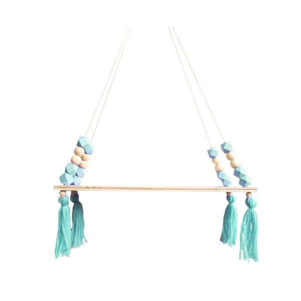

hooks & rails cute girl wall decoration simple solid living room hanging diy shelf children