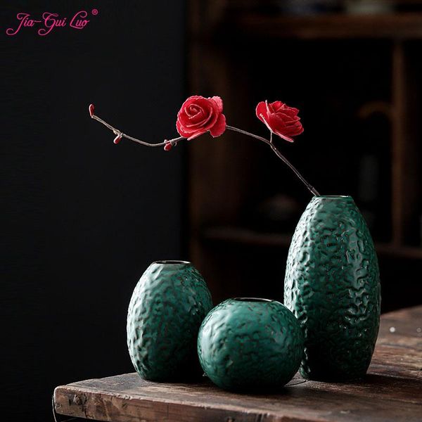 

vases jia-gui luo ceramic vase home decor living room decoration plant pots decorative c095