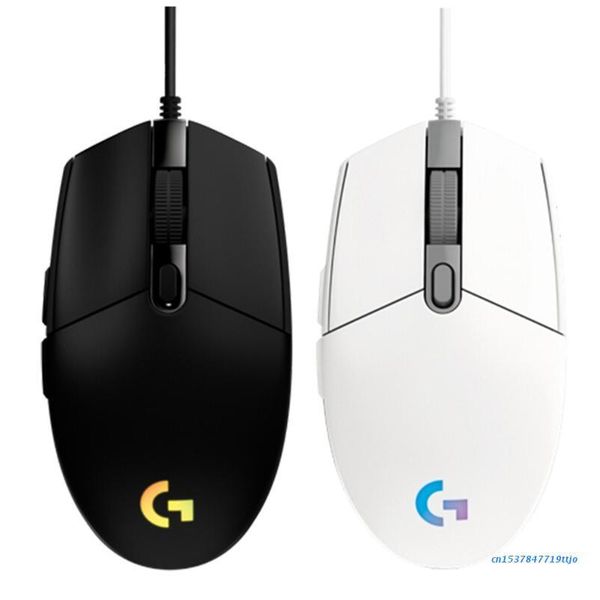 

lightsync wired gaming mouse backlit mechanica side button glare optical 8000dpi 583d mice