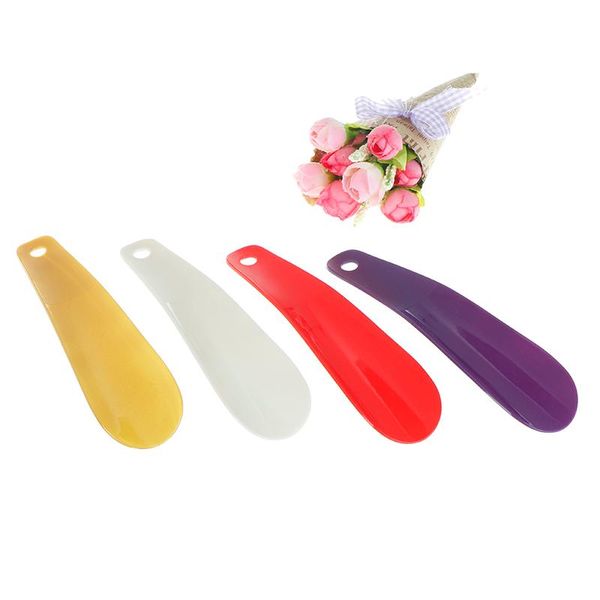 

clothing & wardrobe storage 1pcs plastic shoehorn tool shoes 16x4.5cm red purple gold three colors optional daily furniture supplies