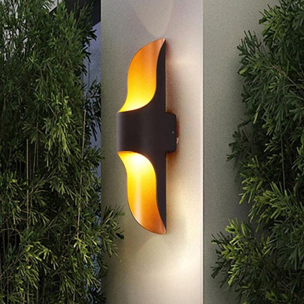 

thrisdar 20w nordic waterproof led wall lamp creative personality stair aisle corridor balcony villa gate light outdoor lamps