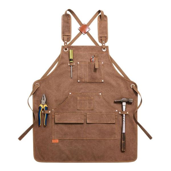 

aprons apron european and american style denim canvas waist west point baked florist coffee shop work clothes