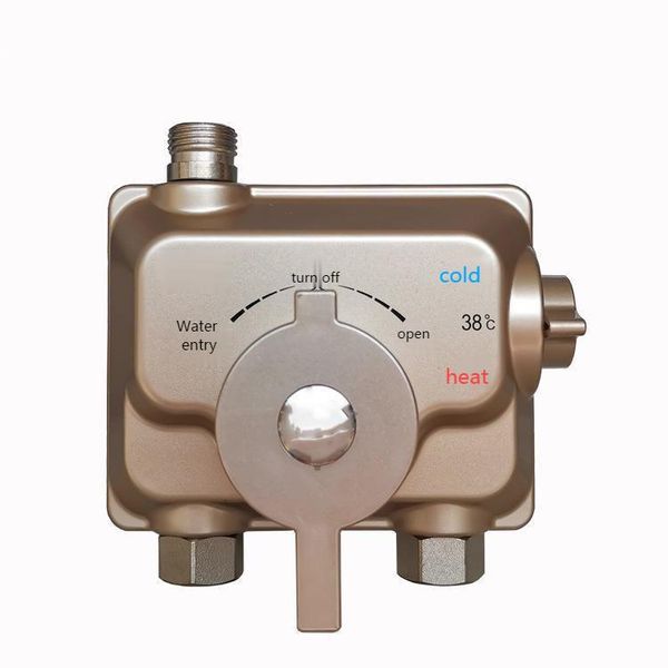 

solar water heater removable and washable thermostatic valve mixing cold shower faucet bathroom sets
