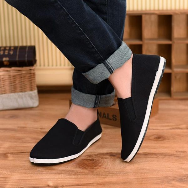 

sandals fashion couple shoes women's loafers casual breathable slip-on flat solid color outdoor leisure sneakers, Black