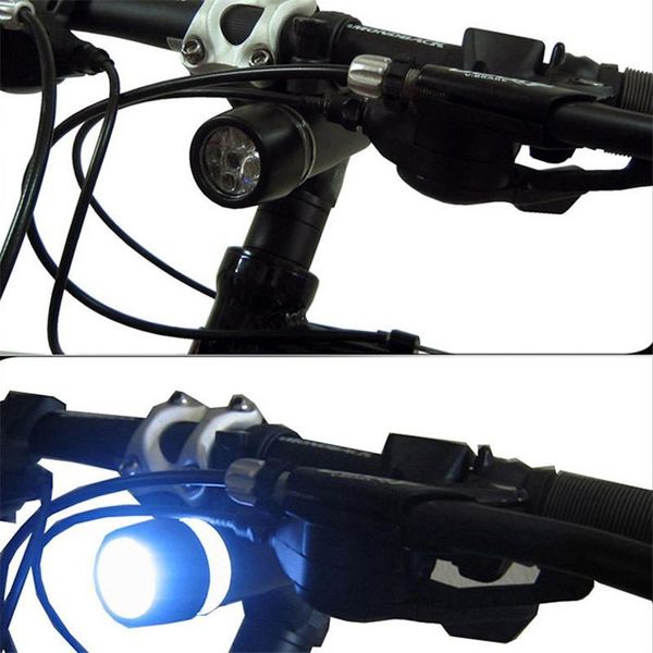 

bike lights 5 led bicycle front head light+tail light set waterproof road mtb mountain rear cycling lamp