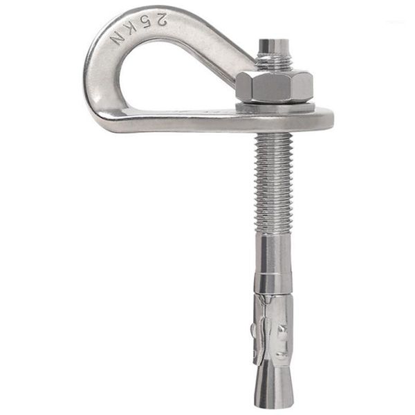 

-25kn stainless steel m10 climbing nail anchor hammock special point hanging piece pivot expansion cords, slings and webbing1