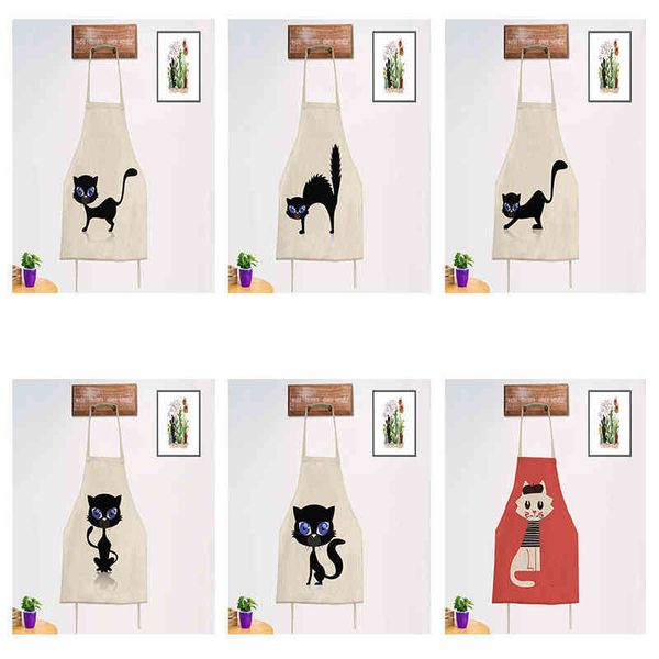 

apron household daily necessities cute cartoon antifouling creative children's sleeve kitchen set