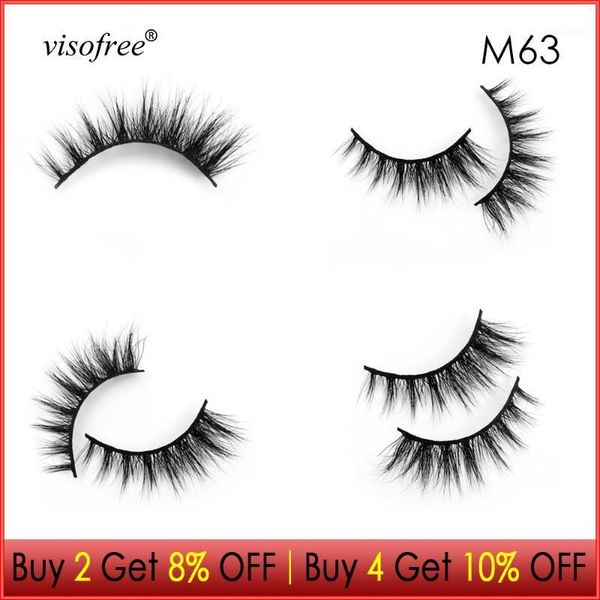 

visoeyelashes 3d mink lashes wispy cruelty handmade natural false makeup tool1