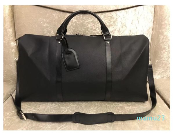 

54cm large capacity women men travel bags famous classical 2019 new men shoulder designer duffel bags carry on luggage 25