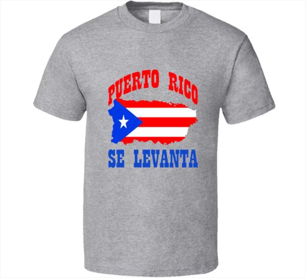

tee puerto rico se levanta puerto rican short sleeve t shirt size s-3xl gift new, White;black