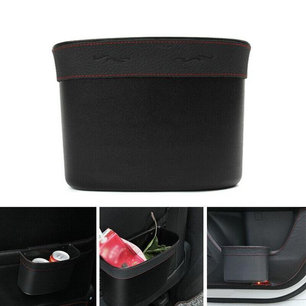 

car organizer door storage box dustbin garbage bin rubbish trash container interior