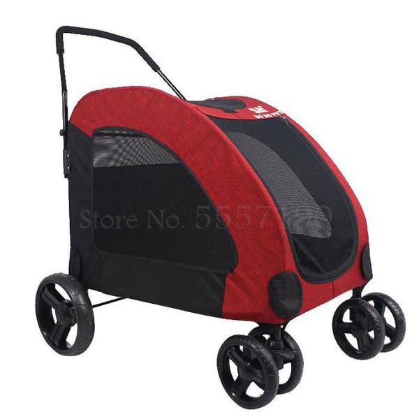 

pet stroller large dogs go out pull cart giant golden retriever labrador folding dog car seat covers