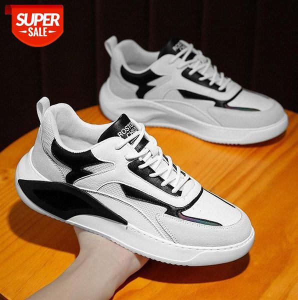 

men's shoes trendy korean casual fashion sports mesh all-match blue student sneakers #dj96