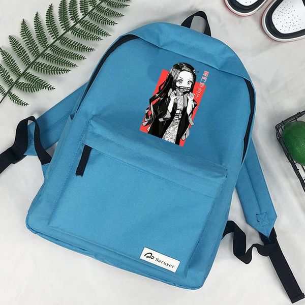 

backpack demon slayer nezuko lapkawaii schoudertassen mochilas da moda ladies