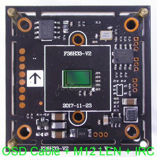 

ahd-h / cvbs 1/2.7" galaxycore gc2023 gc2033 cmos + fh8536h cctv camera module pcb board +osd cable +irc +m12 lens (utc) ip cameras