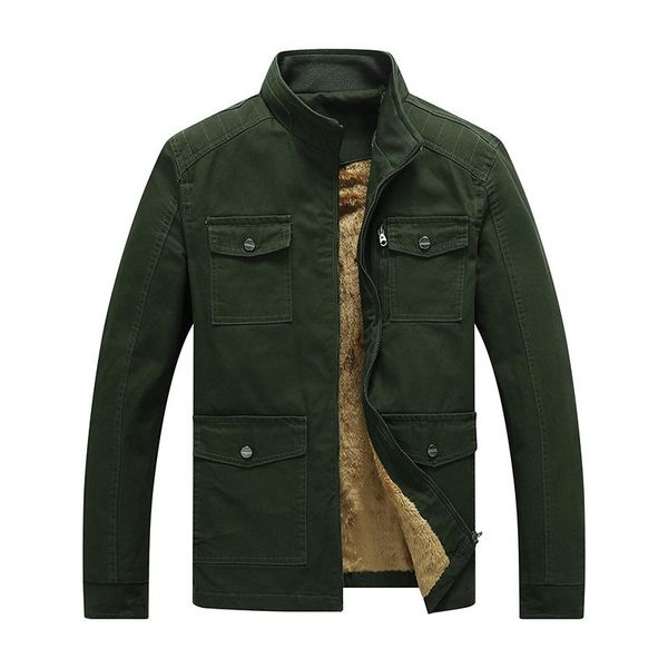 

men's jackets mens military streetwear tactical coats winter autumn bomber male outwear fleece thick warm windbreaker jacket 2021, Black;brown