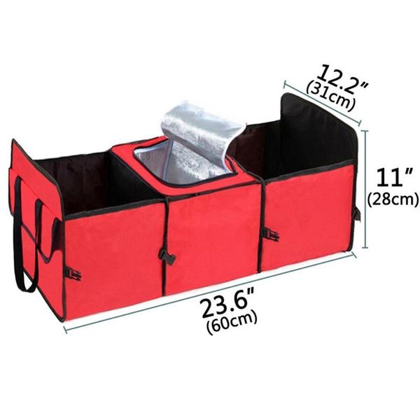 

car organizer road trip boot organiser handy folding trunk outing storage bags car-styling portable back seat cooler set basket