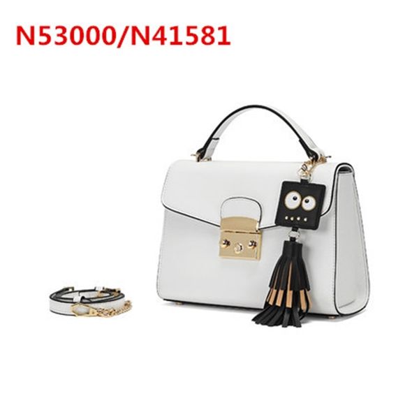 

n41581 women bag handbag flip genuine tassels flower shoulder leather high lb02 bags date code n5300 quality n94338 cover sjgup