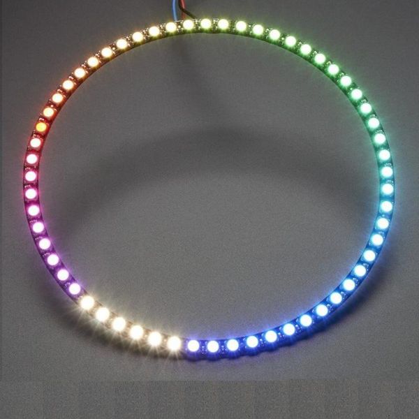 

1/4 15 arc full color ring leds with integrated drivers light development board lamp panel module led strips
