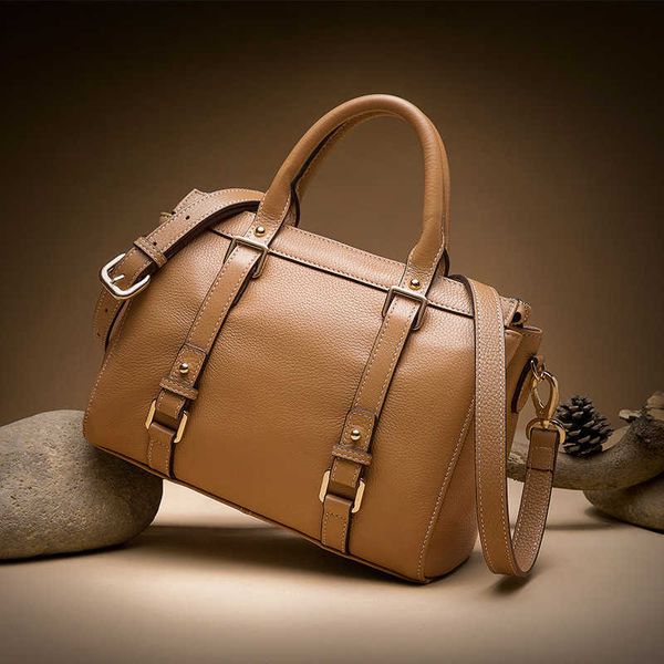 

luxury handbags women's fashion soft msenger head layer leather portable shoulder bag fashion motorcycle bag women 1111