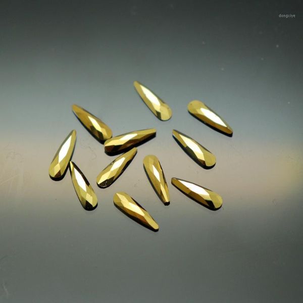 

72pcs aurum crystals nail diamond stone strass gold retro design glass rhinestones for 3d nails art decorations supplies jewelry1, Silver;gold