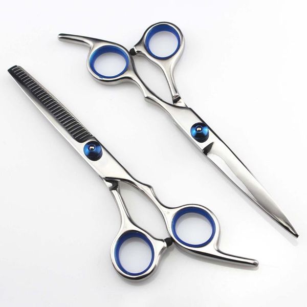 

hair scissors 6 inch professional cutting thinning sissors stainless steel salon barber hairdressing styling tool