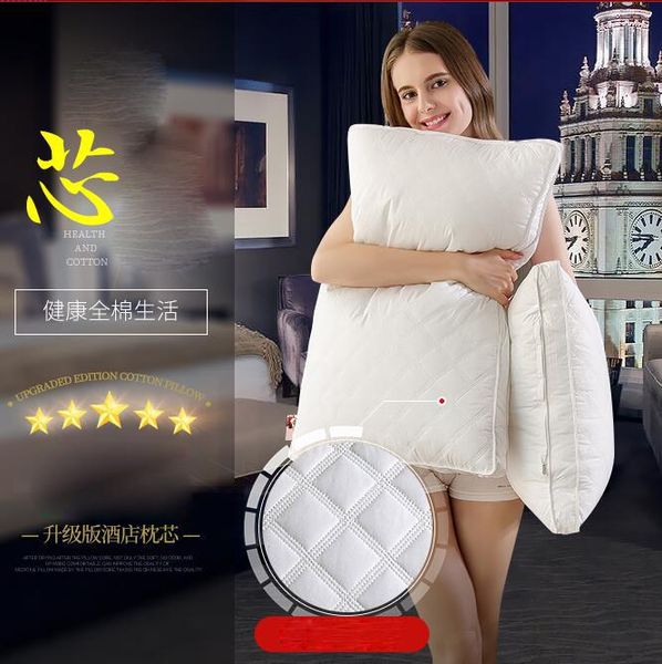 

pillow a pair of pillows core el home single and double cervical for sleeping whole head man woman in summer